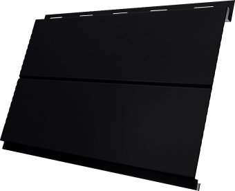 картинка Вертикаль line Grand Line 0,5 Полидэкстер TwinColor с пленкой RAL 9005 черный Центр Кровли