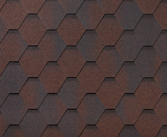 картинка Черепица гибкая RoofShield Премиум Стандарт медный Центр Кровли