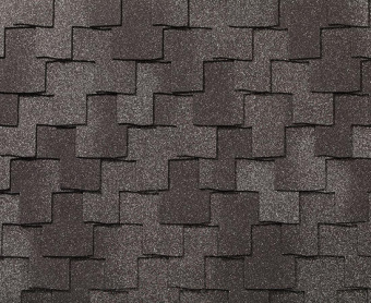 картинка Черепица гибкая RoofShield Премиум Фьюжн серый жемчуг Центр Кровли