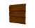 Софит металлический Классик Grand Line центральная перфорация 0,45 Print-Double Premium с пленкой Golden Wood Intense F Центр Кровли