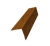 Угол внешний 70х70 0,45 Print Elite Golden Wood TwinColor (3м) Центр Кровли