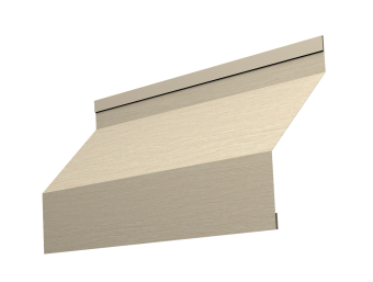 картинка Ламель забора жалюзи Milan 0,45 Print Elite Milky Wood TwinColor Центр Кровли