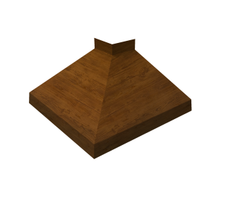 картинка Угол отлива внешний 150 0,45 Print-Double Premium с пленкой Golden Wood Fresh Центр Кровли