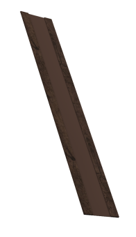 картинка Крепежная планка жалюзи Milan, Milan Slim, Tokyo 0,45 Print Premium Antique Wood TwinColor (2м) Центр Кровли