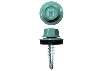 фото Саморез по металлу Daxmer 4,8х19 (250шт) сверло №2 RAL 6027 Центр Кровли картинка Саморез по металлу Daxmer 4,8х19 (250шт) сверло №2 RAL 6027 Центр Кровли