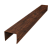 Крышка для забора жалюзи Palermo 0,45 Print-Double Premium Cherry Wood Dark F (3м) Центр Кровли