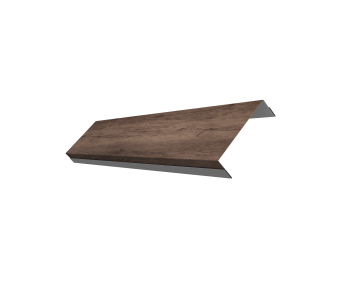 картинка Ламель обратная 100 забора жалюзи Texas 0,45 Print Premium Almond Wood Fresh Центр Кровли