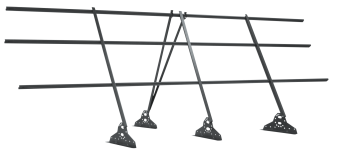 картинка Ограждение кровельное на фальц Grand Line 1,2х3 RAL 7040 Центр Кровли