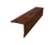 Планка завершающая 50х50 жалюзи Milan 0,45 Print-Double Premium Cherry Wood Fresh (2м) Центр Кровли