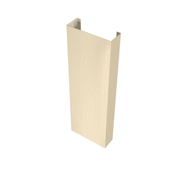 картинка Полустолб для С20 0,45 Print Elite с пленкой Milky Wood TwinColor (L3,0) Центр Кровли