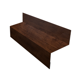 картинка Отлив межэтажный 45 0,45 Print Premium Cherry Wood Fresh TwinColor (3м) Центр Кровли