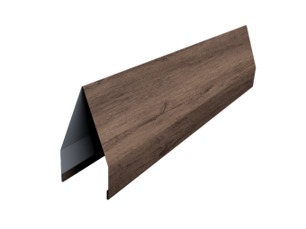 картинка Ламель забора жалюзи Tokyo new 0,45 Print Premium Almond Wood Fresh Центр Кровли