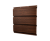 Софит металлический центральная перфорация 0,45 Print Elite с пленкой Choco Wood TwinColor Центр Кровли