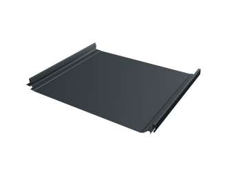 картинка Кликфальц Pro Grand Line 0,5 Satin Matt TX с пленкой на замках RAL 7016 антрацитово-серый Центр Кровли