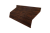 Ламель забора жалюзи Milan new gofr 0,45 Print Premium с пленкой Cherry Wood Dark FTC Центр Кровли