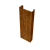Полустолб для С20 0,45 Print Elite с пленкой Golden Wood TwinColor (L2,0) Центр Кровли