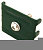 Крепление скоба Medium винт М6х30 RAL 6005 Центр Кровли