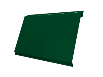 картинка Софит Вертикаль 0,2 Grand Line classic 0,45 PE-Double с пленкой RAL 6005 зеленый мох Центр Кровли