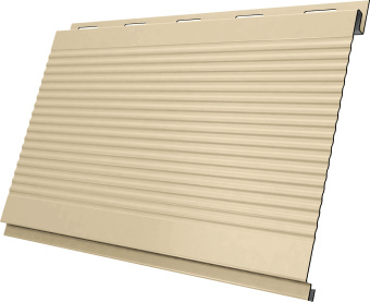фото Вертикаль гофр Grand Line 0,5 Сатин с пленкой RAL 1015 светлая слоновая кость Центр Кровли картинка Вертикаль гофр Grand Line 0,5 Сатин с пленкой RAL 1015 светлая слоновая кость Центр Кровли
