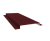 Планка кожуха сегментного 150 0,5 Satin Matt RAL 3005 красное вино (0,8м) Центр Кровли