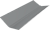 Планка ендовы нижней с компенсатором Grand Line 0,45 PE lite с пленкой RAL 7004 сигнальный серый (2м) Центр Кровли