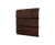 Софит металлический без перфорации 0,45 Print-Double Premium с пленкой Cherry Wood Dark F Центр Кровли