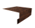 Планка околооконная сложная БХ new 200х75х27 0,45 Print-Double Premium Cherry Wood Dark F (2м) Центр Кровли