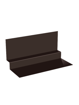 фото Планка внутреннего угла для сайдинга Бетэко Клик RAL 8017 3м Центр Кровли картинка Планка внутреннего угла для сайдинга Бетэко Клик RAL 8017 3м Центр Кровли