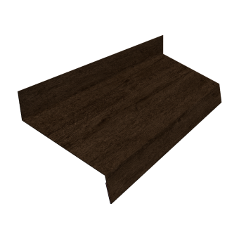 картинка Отлив простой 50 0,45 Print-Double Premium Antique Wood (3м) Центр Кровли