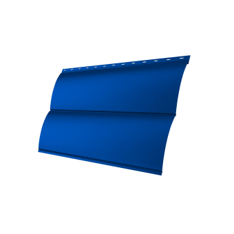 картинка Блок-хаус new Grand Line 0,45 PE с пленкой RAL 5002 ультрамариново-синий Центр Кровли