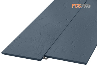 картинка Фиброцементный сайдинг 190х10мм FCSPRO Stone Line F63 дождливое небо (3м) Центр Кровли