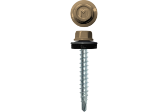 картинка Саморез кровельный Daxmer 4,8х29 (250шт) сверло №1 RAL 1001 Центр Кровли