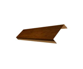картинка Ламель обратная 100 забора жалюзи Texas 0,45 Print Premium Golden Wood Intense FTC Центр Кровли