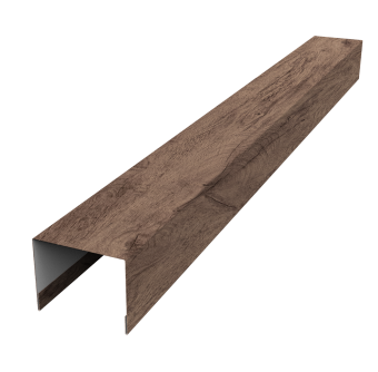 картинка Крышка жалюзи Palermo 0,45 Print Premium Almond Wood Fresh (2м) Центр Кровли