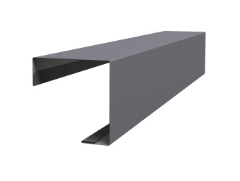 фото Угол внешний простой фальц 0,5 PE с пленкой RAL 7004 сигнальный серый (2м) Центр Кровли картинка Угол внешний простой фальц 0,5 PE с пленкой RAL 7004 сигнальный серый (2м) Центр Кровли