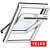 Окно мансардное VELUX GLU 0051 78x118 (однокамерное, ручка сверху) Центр Кровли