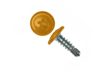 картинка Саморез ПШС 4,2х13 (1000шт) шлиц PH2 RAL 1007 Центр Кровли