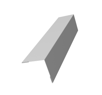 фото Угол внутренний 40х40 0,45 PE-Double с пленкой RAL 9003 сигнальный белый (3м) Центр Кровли картинка Угол внутренний 40х40 0,45 PE-Double с пленкой RAL 9003 сигнальный белый (3м) Центр Кровли