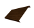 Ламель обратная 200 забора жалюзи Texas 0,45 Print Elite с пленкой Choco Wood TwinColor Центр Кровли