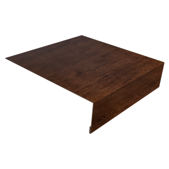 картинка Планка околооконная простая 200х75 0,45 Print Premium Antique Wood TwinColor (3м) Центр Кровли