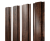 Штакетник Прямоугольный с прямым резом 0,45 Print Elite Cherry Wood TwinColor Центр Кровли