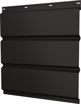 фото Софит металлический Классик Grand Line без перфорации 0,45 Drap с пленкой RR 32 темно-коричневый Центр Кровли картинка Софит металлический Классик Grand Line без перфорации 0,45 Drap с пленкой RR 32 темно-коричневый Центр Кровли