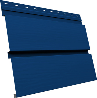 картинка Квадро Брус 3D в02 Grand Line 0,5 Сатин с пленкой RAL 5005 сигнальный синий Центр Кровли