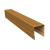 Планка боковая для забора из сайдинга (Блок-хаус new) 0,45 Print Elite Honey Wood TwinColor (2,06м) Центр Кровли