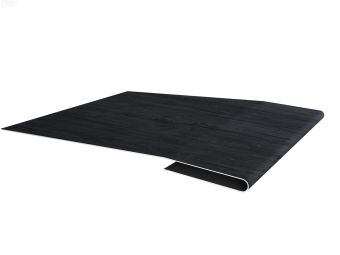 картинка Планка начальная 0,45 Print Premium Grey Wood TwinColor (2м) Центр Кровли