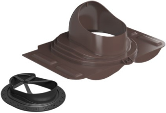 картинка Элемент проходной Технониколь Универсал коричневый Центр Кровли