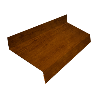 картинка Отлив простой 50 0,4 Print Premium Golden Wood Intense FTC (2м) Центр Кровли