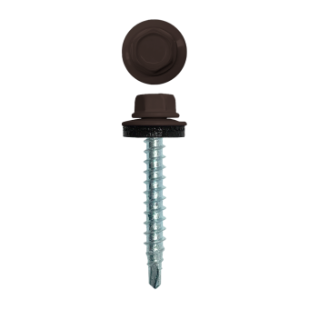 фото Саморез кровельный 4,8х35 (250шт) сверло №1 RR 32 Центр Кровли картинка Саморез кровельный 4,8х35 (250шт) сверло №1 RR 32 Центр Кровли