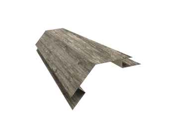 картинка Планка угла внешнего сложного 135 градусов Экобрус Grand Line 0,45 Print Elite Nordic Wood TwinColor (3м) Центр Кровли