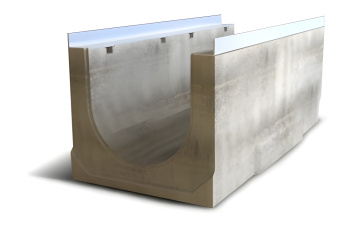 фото Лоток водоотводный бетонный Aquastok Optima 300 №5/0 (Н-475) (2230205) Центр Кровли картинка Лоток водоотводный бетонный Aquastok Optima 300 №5/0 (Н-475) (2230205) Центр Кровли